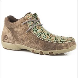 Roper Suzi Hightop Turquoise Aztec
